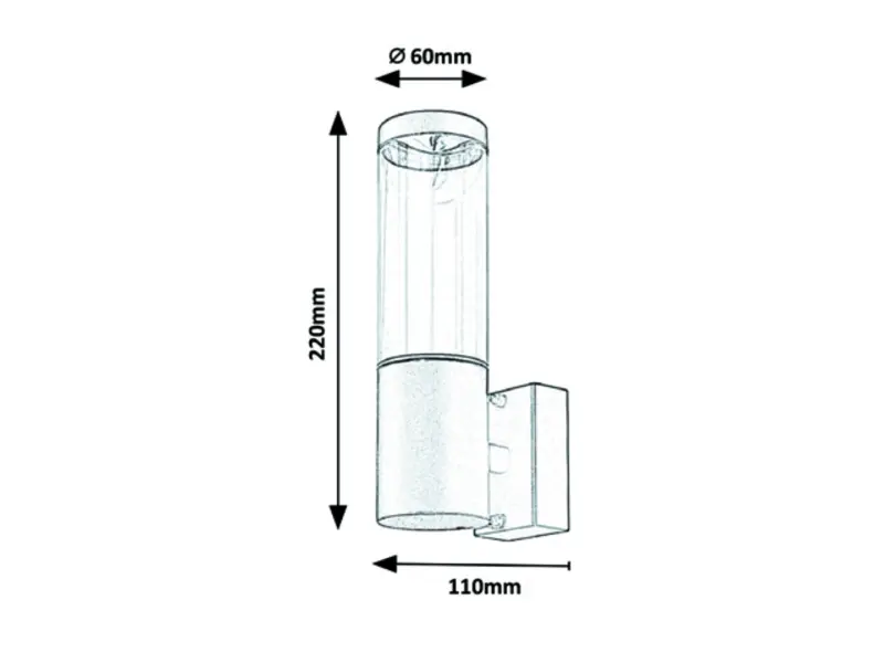 Záhradné svietidlo Rabalux 7914 1x7W GU10 230V IP44